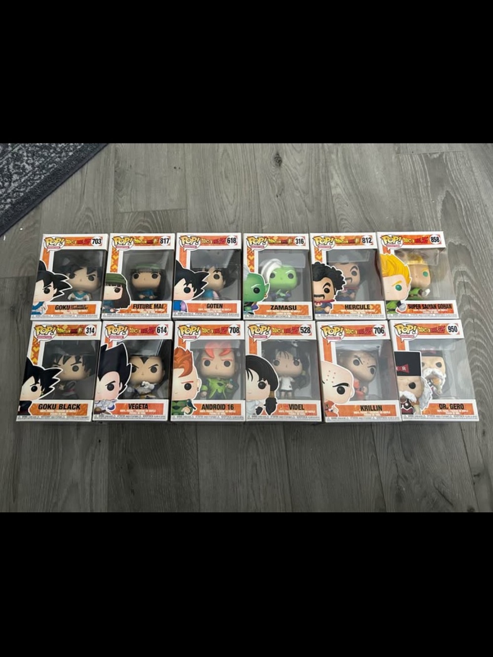 DBZ Funko Pop Lot